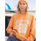 Roxy - Take Your Place B - Sweatshirt - Oversized Fit - Katoen Polyester Blend