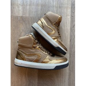 Hip sneaker goud maat 34