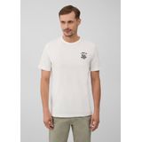 s.Oliver - Shirt - Karamel - Motiefprint - Kwartmouw