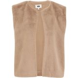 WE Fashion - Gilet - Imitatiebont - Dames - Regular Fit