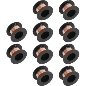 0.1mm Enameled Copper Wire 12m Length for Soldering Maintenance - 10pcs