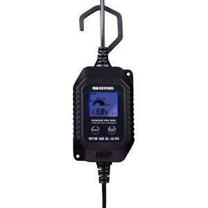 Oxford acculader met display - Auto - Camper - Scooter - Motorfiets - ATV - Quad – Boot - ook Lithium accu`s !