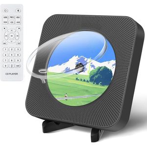 Draagbare Bluetooth CD-speler met HIFI Speakers en FM Radio - Plug and Play