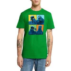 Sesamstraat Cookie Monster Poznań Premium T Shirt Heren