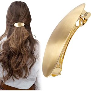Gouden Haarspeld voor Dames - Elegante Franse Haarclip voor Dun en Dik Haar