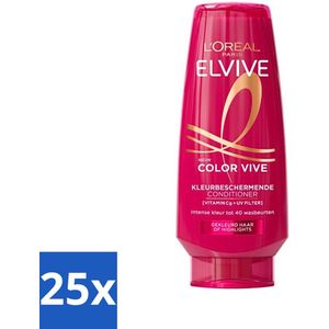 L'Oréal Elvive Color Vive - Conditioner - 200 ml - Bulkverpakking - 25 stuks