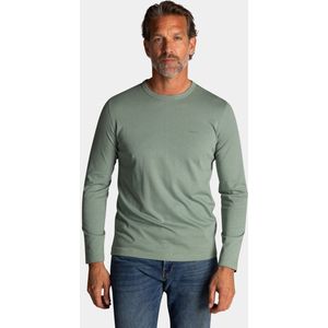 NZA - Groene Longsleeve - Katoen - Regular Fit