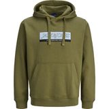 JACK&JONES - JORINWOOD BLOCK BRANDING - Hoodie - Heren - Lange Mouwen