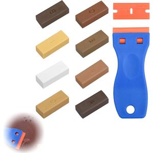 Zeynomax - Reparatieset voor Harde Vloeren en Meubels - Grijs - Laminaat/Hout/Vinyl