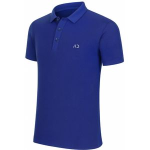 ASTRADAVI Herenmode - Klassiek Poloshirt - Comfortabele pasvorm voor werk of vrije tijd - Koningsblauw / Medium