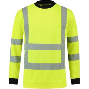 Tricorp Sweater RWS - Workwear - 303001 - Fluor Geel - maat XS