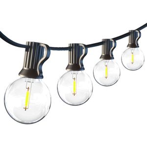 Lichtsnoer buiten op batterijen, 30 m, 300 LED, kerstverlichting met