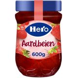 6x Hero Jam Aardbeien 600gr