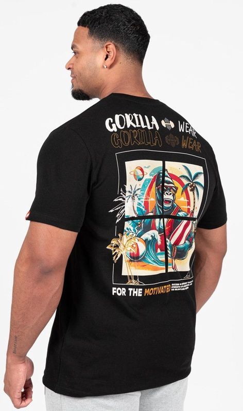 Gorilla Wear - Santa Cruz - T-shirt - Zwart