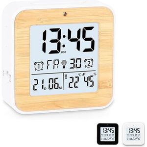 Lexium Wekkerradio Op Netstroom - Klokradio - Wekkerradio - Klokradio Met Wekker - Wekkerradio Dab - Wekker Dab Radio