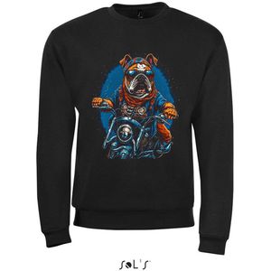 SweatShirt 2-143 Buldog op motor - xxL