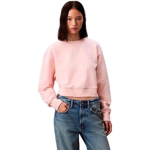 CALVIN KLEIN JEANS - French Terry - Sweatshirt - Grijs - Katoen