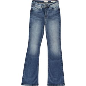 Cars Jeans - Michelle - Dames Flare Jeans - Denim Stone Used