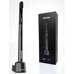 Stooox - X1 - Sonische Tandenborstel - Black Edition - Zwart - Elektrische Tandenborstel - Design - Aluminium