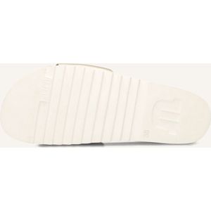 Maruti - Beli - Gouden Leren Slipper - Geel - Dames