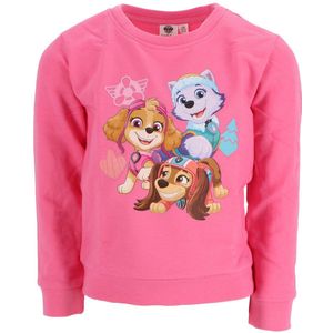 Paw Patrol Sweater - Maat 122/128 - Katoen - Roze - Meisjes