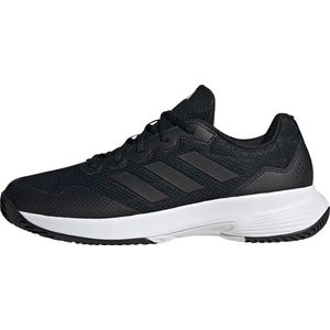 adidas Performance Gamecourt 2.0 Tennisschoenen - Unisex - Zwart- 49 1/3