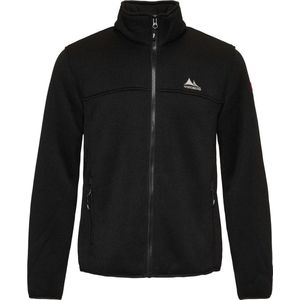 Nordberg Fred Fleece Vest - Zwart melange - Maat L