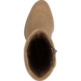 Tamaris - 1-25523-45 - Veterboots - Beige - Met Hoge Hakken