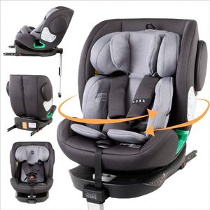 Fablekids® Kinderautostoeltje autostoeltje 360° draaibaar Isofix 40-150 cm