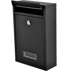 Letterbox Black 2 Key veiligheidsflap Easy Installatie - 6237