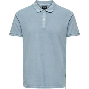 ONLY & SONS ONSTRAVIS SLIM WASHED SS POLO NOOS Heren Poloshirt - Maat XXL