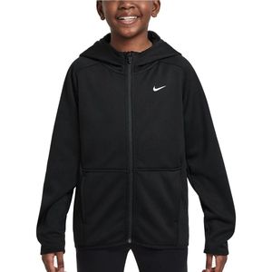 Nike Therma-FIT Winterized Training Big Hoodie- Zwart - Maat XL (158/170) - Kids