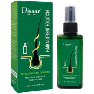 Haargroeiserum Spray 100% Natuurlijk Kruidengember en Meloen - haargroei stimuleren - tegen haaruitval - hoofdhuidverzorging - natuurlijk haargroeimiddel - kruidenextracten voor haar - haardichtheid verbeteren - haaruitval verminderen