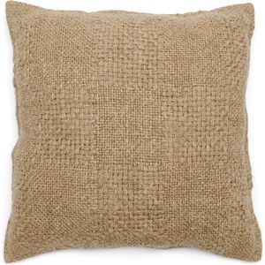 Riviera Maison Kussenhoes 50x50 - Rustic Check Pillow Cover - Beige
