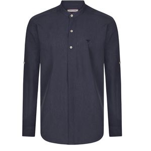 Felix Hardy - Linnen Katoen Blend Shirt - Overhemd - Indigo