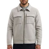 Dstrezzed - Colton Wool Jacket - Lichtgrijs - Herenjas - Wolmix