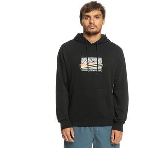 Quiksilver - Retro Fade - Hoodie - Zwart - Heren