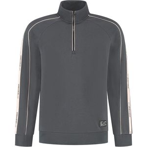 EA7 Logo Series Half-Zip Sweater Heren - Maat S
