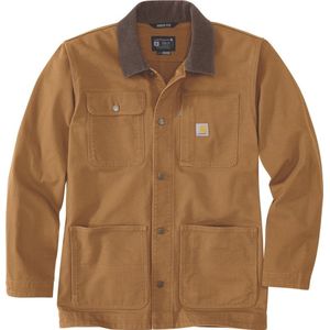 Carhartt - Duck Loose Fit Chore Jas - Katoen - Stevig Duck-katoen - Zwart