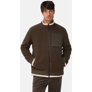 camel active - Sweatjacke - Donkerbruin - Sweatvest