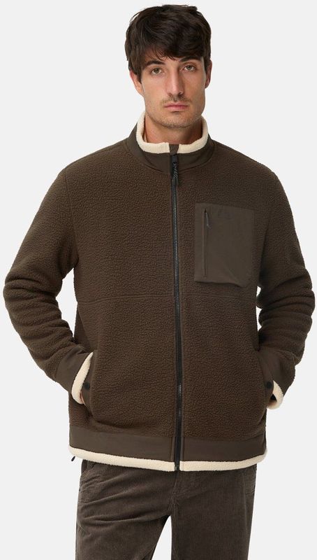 camel active - Sweatjacke - Donkerbruin - Sweatvest