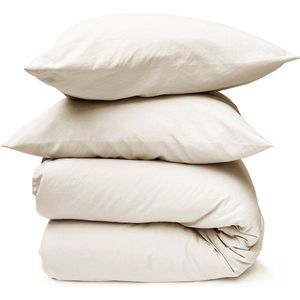 HOOMstyle Wasbaar dekbed zonder overtrek - 200x220 2 persoons met 2x kussensloop - Off White