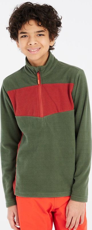 Protest Prtmarnix Jr – Sweater Jongens – Lange mouwen – 1/4 rits – Thyme