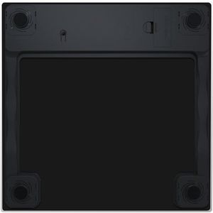 Weegschaal Personenweegschaal - Slimme Weegschaal met Lichaamsanalyse - Digitaal - Zwart