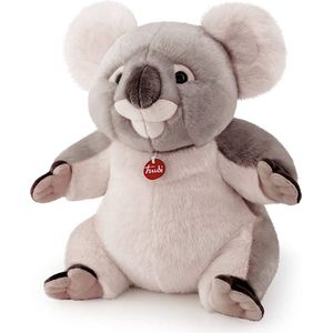 Trudi Classic Knuffel Koala Grijs Jamin Groot 49 cm - Hoge kwaliteit pluche knuffel - Knuffeldier voor jongens en meisjes - Grijs - 49x49x34 cm maat XL
