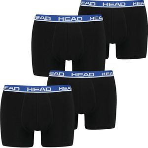 HEAD Heren Boxershorts HEAD BASIC BOXER 4er Pack 4 Pack Blauw S