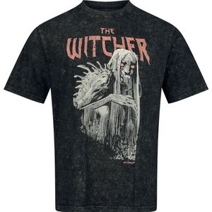 The Witcher - T-shirt - Zwart - Gaming