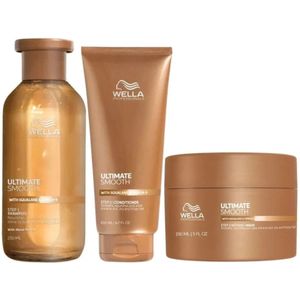 Wella Professionals - Ultimate Smooth Deep Care Set - 250+200+150ml - Haarverzorging
