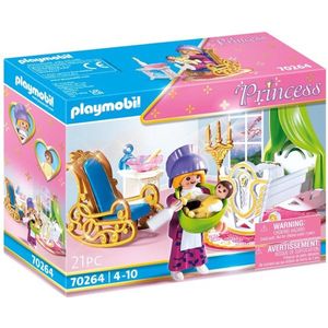 Playmobil Princess - 70264 - Koning kinderkamer - 21pc -