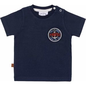 Frogs and Dogs-Pirate T-shirt Real Pirates-Navy - Maat 50/56